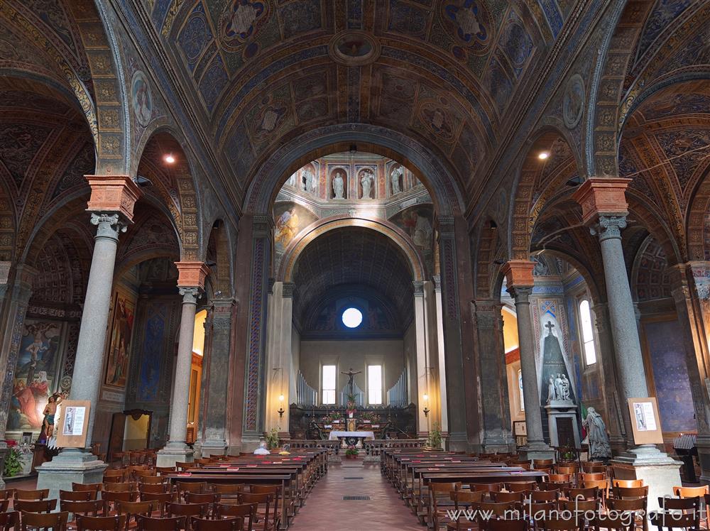 Biella (Italy) - Interior of the Basilica of San Sebastiano